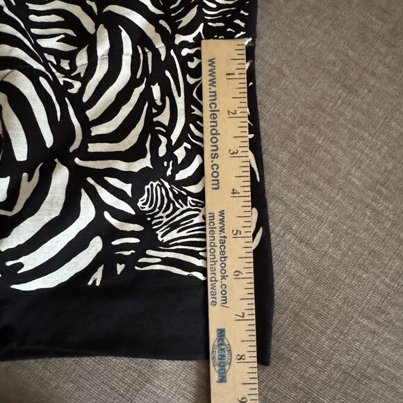 Vintage 1993 Liquid Blue Lg Rainbow Zebra AOP All Over Print T Shirt Genrich 90s - Picture 11 of 12